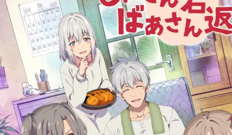El anime Jiisan Baasan Wakagaeru revela fecha de estreno