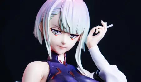 Cyberpunk: Lucy regresa en una seductora figura