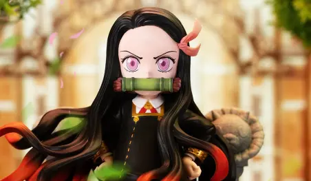Kimetsu no Yaiba: Nezuko y Anya se unen para una figura