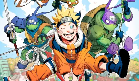 NARUTO y las Tortugas Ninja tendrán un crossover