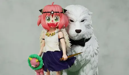 SPY x FAMILY y Mononoke Hime se unen en una figura