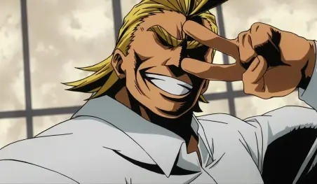 My Hero Academia revela a All Might como 'un virgen'