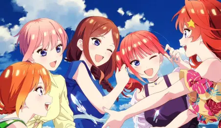 El anime Gotoubun no Hanayome regresará este mes