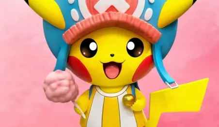 Pikachu y ONE PIECE se unen en una figura