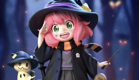 Anya Forger se viste de Halloween para una figura