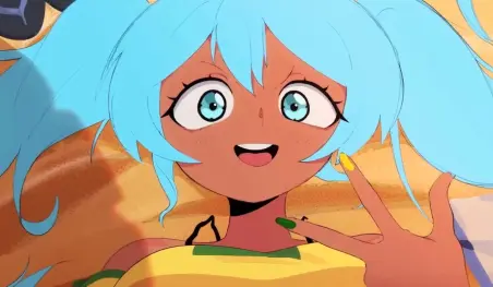La Miku Brasileña consigue su versión animada