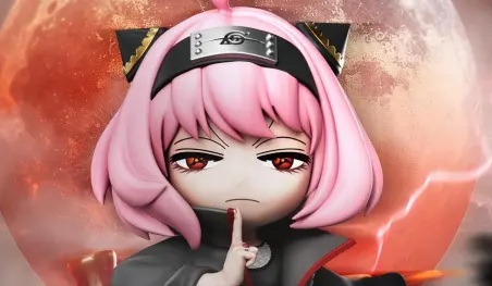 Anya Forger se une al Akatsuki en esta figura
