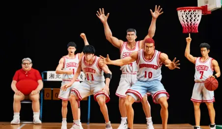 Slam Dunk sorprende con esta asombrosa estatua de resina