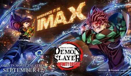 Demon Slayer revela nuevo póster IMAX para Infinity Castle