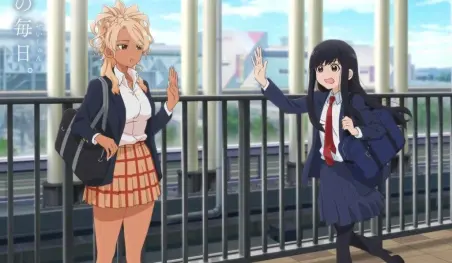 El anime See You Tomorrow at the Food Court presenta 2 personajes