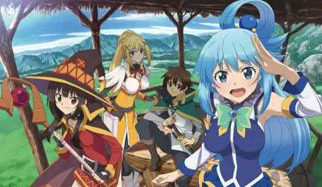 El anime KonoSuba anuncia oficialmente su cuarta temporada