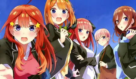 Las quintillizas regresan: Anuncian nuevo anime de Gotoubun no Hanayome