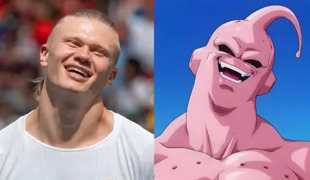 Erling Haaland reacciona a sus comparaciones con Majin Buu en el mundial
