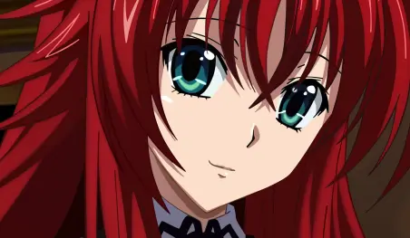 Asi era el prototipo descartado de Rias Gremory en High School DxD