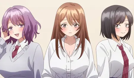 El anime ecchi Click Me All Over revela su primer tráiler y fecha de estreno