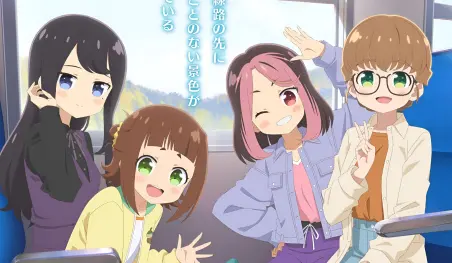 El anime original Tetsuryo! meet with Tetsudo Musume anuncia su fecha de estreno