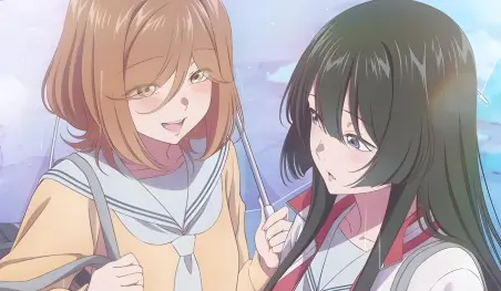 El yuri The Moon on a Rainy Night revela primer tráiler y su elenco de voces