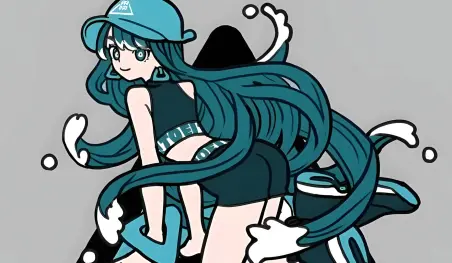 Toei convierte su legendario logo del mar en una waifu y enamora a internet