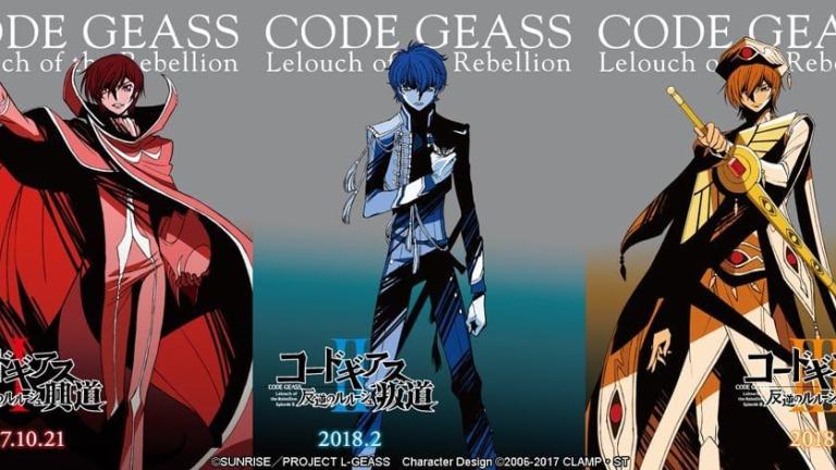 ¡Se revelan importantes anuncios acerca de Code Geass!