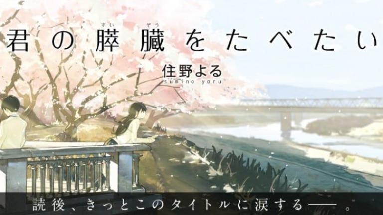 La novela Kimi no Suizou wo Tabetai tendrá película animada