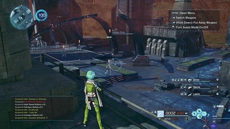 Sword Art Online: Fatal Bullet ha sacado un video de 8 minutos del gameplay