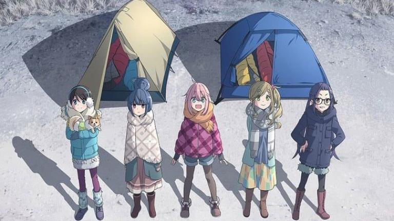 El anime Yurucamp revela nuevos miembros del elenco y una imagen promocional
