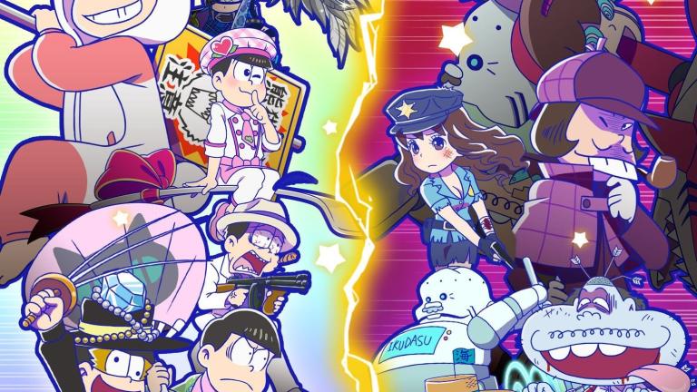 El juego para celulares de Osomatsu-san Hesokuri Wars hace un lanzamiento internacional