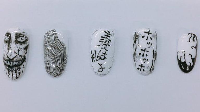 El anime Junji Ito Collection ahora es un diseño de uñas