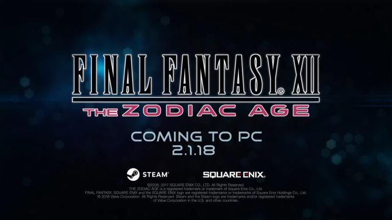 Final Fantasy XII: The Zodiac Age se lanzará para PC el 1 de febrero