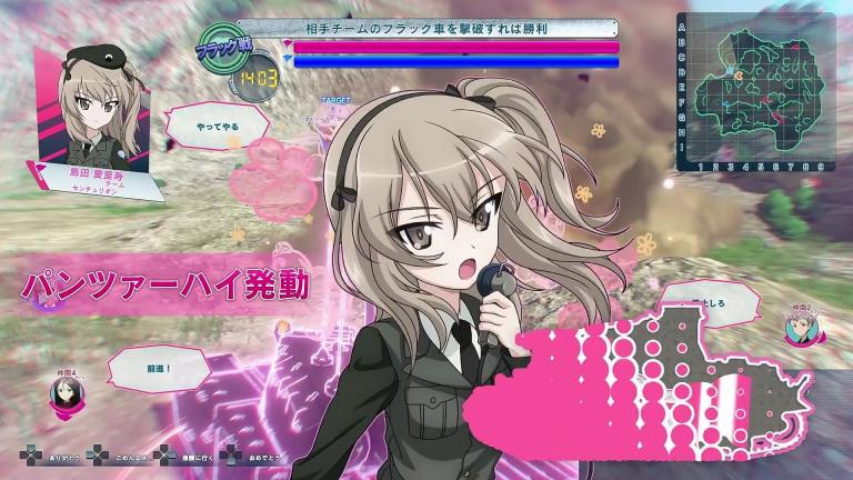 Girls und Panzer: Dream Tank Match sacó su segundo video promocional