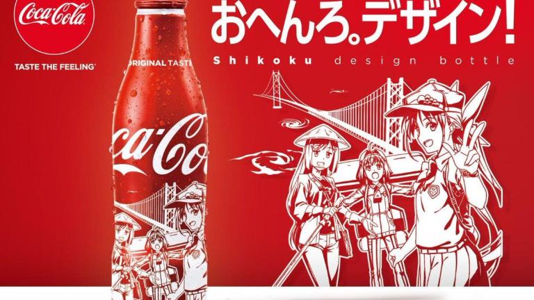 Las chicas del anime Ohenro promocionan Coca-Cola