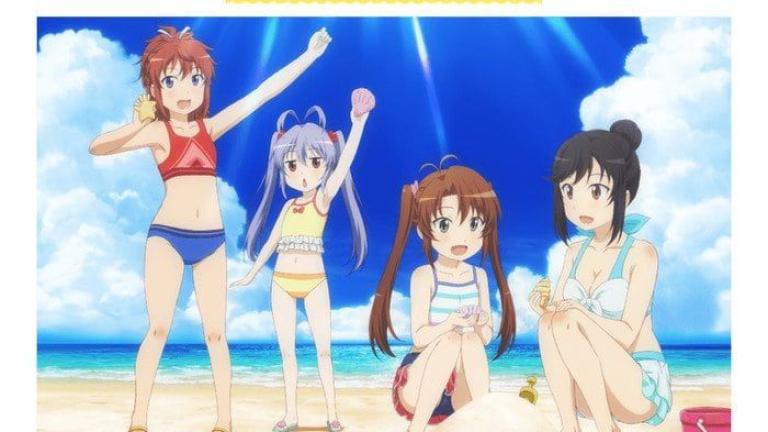 Revelan nueva imagen de Non Non Biyori Vacation para celebrar el Día del mar
