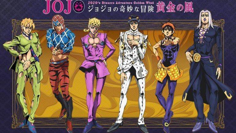 El anime JoJo no Kimyō na Bōken: Ōgon no Kaze se estrenará en octubre
