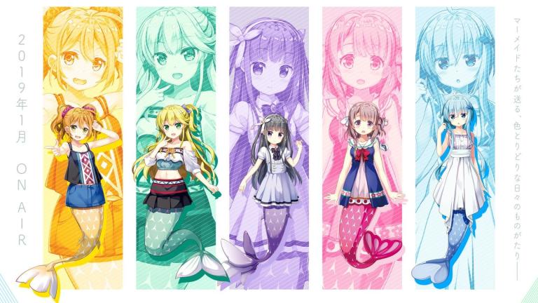 Revelan elenco e imagen promocional del anime Colorful Pastrale ~from Bermuda △~