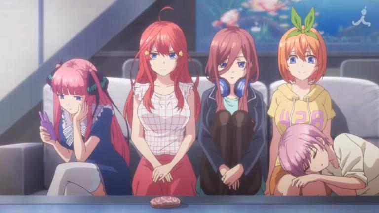 Revelan primer video promocional del anime Gotoubun no Hanayome