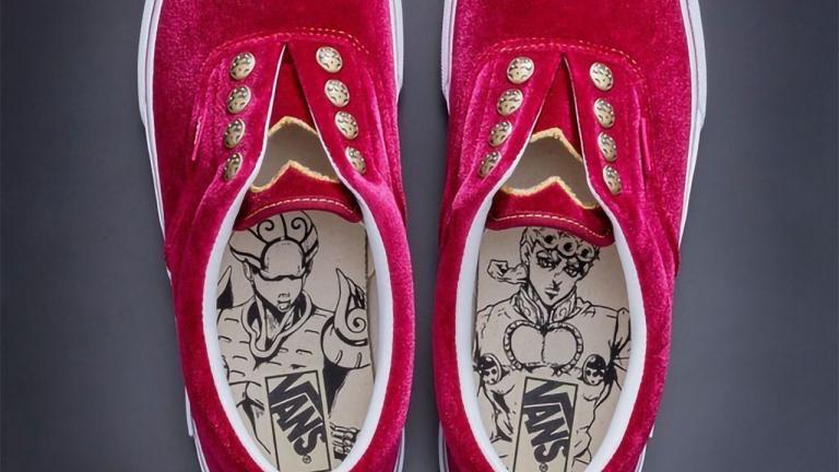 Giorno y Bruno de JoJos inspiran zapatillas Vans