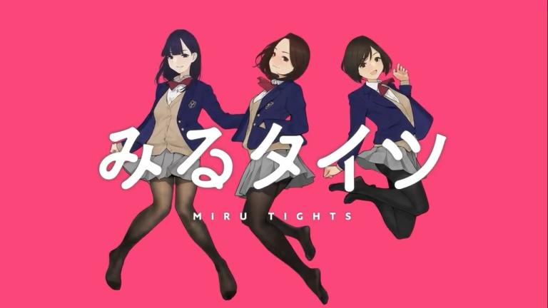 Revelan imagen promocional del anime Miru Tights