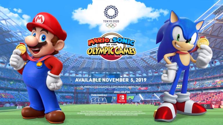 Revelan video promocional para el juego Mario & Sonic at the Olympic Games Tokyo 2020