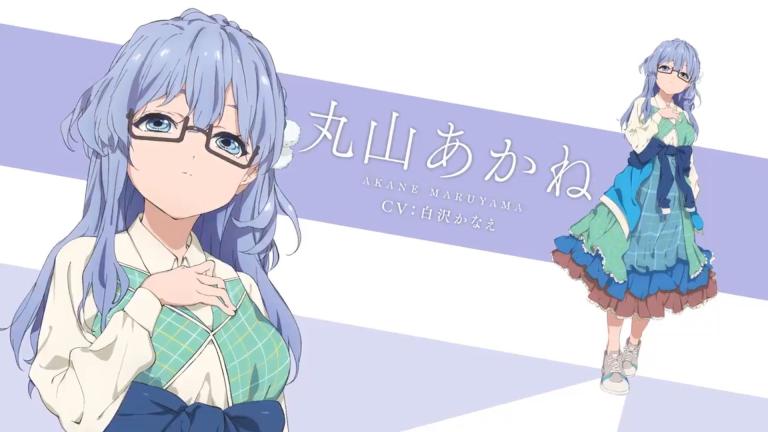 El nuevo video promocional del anime 22/7 muestra al personaje Akane Maruyama