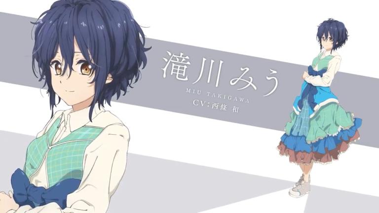 El nuevo video promocional del anime 22/7 muestra al personaje Miu Takigawa