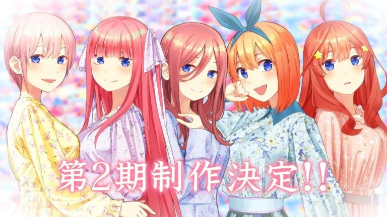 El manga Gotoubun no Hanayome finalizará en tres capítulos