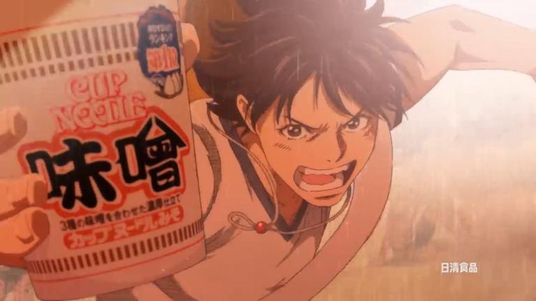 El nuevo comercial de Cup Noodle muestra la Batalla de Marineford de One Piece
