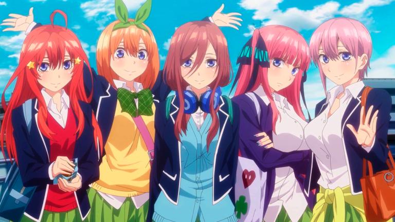 La segunda temporada de Gotoubun no Hanayome se estrenará en otoño de 2020