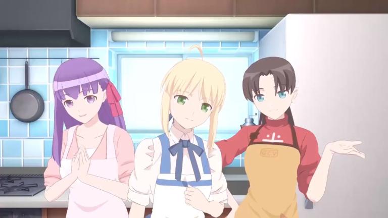El juego Mainichi♪ Emiya-sanchi no Kyou no Gohan reveló su primer tráiler