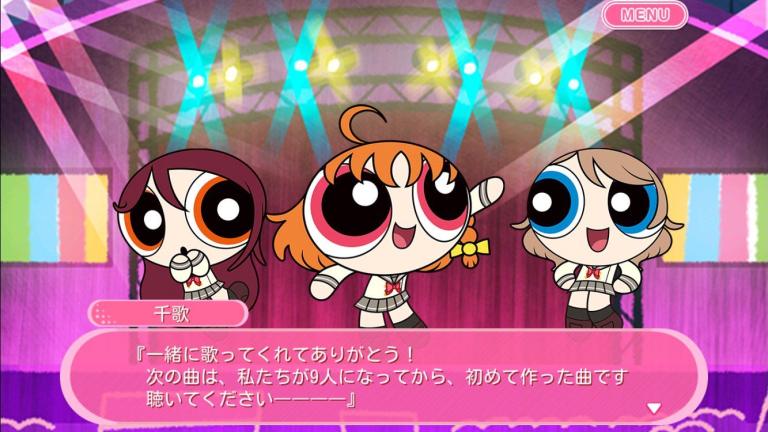 Love Live! School Idol Festival colabora con las Chicas Superpoderosas por solo un día