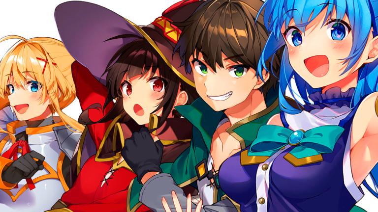 Las novelas ligeras de KonoSuba! tendrán una secuela