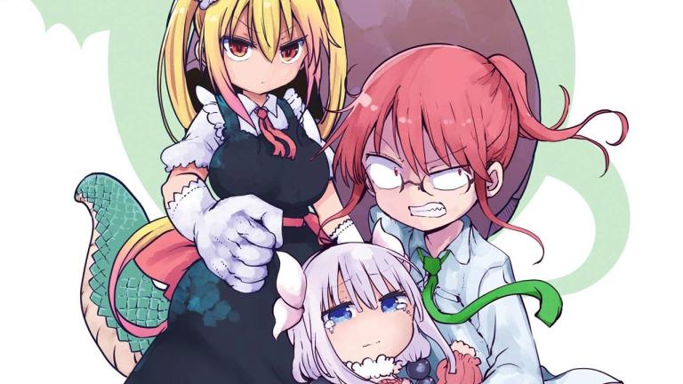 Kobayashi-san Chi no Maid Dragon revela la portada de su volumen 10