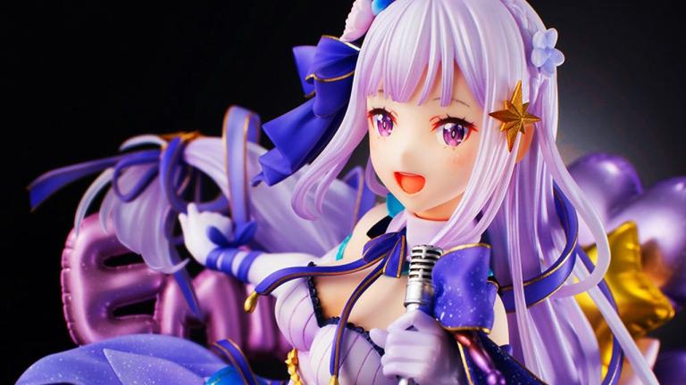 Re:Zero: Emilia se viste de idol en una figura a escala