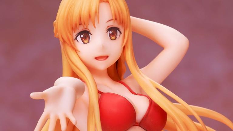 Sword Art Online: Asuna inspira una figura en traje de baño