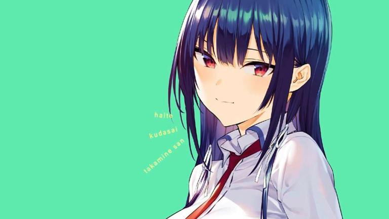 El manga Haite Kudasai, Takamine-san revela la portada de su volumen 3